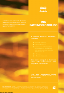 Ina Assitalia - Ina Patrimonio Solido - Modello midv120-03 Edizione 31-03-2007 [42P]