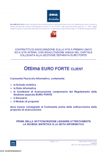 Ina Assitalia - Ottima Euro Forte Client - Modello midv232 Edizione 31-05-2013 [40P]