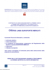 Ina Assitalia - Ottima Linea Euroforte Mercati - Modello midv168 Edizione 31-05-2012 [46P]