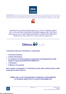 Ina Assitalia - Ottima Myclub - Modello midv192 Edizione 31-05-2013 [38P]