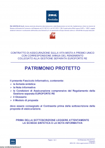 Ina Assitalia - Patrimonio Protetto - Modello midv220 Edizione 31-05-2013 [40P]