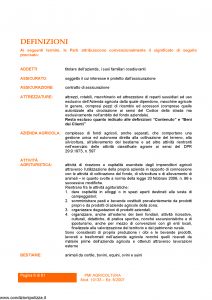 Ina Assitalia - Pmi Agricoltura - Modello 10133 Edizione 06-2007 [80P]