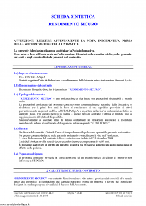 Ina Assitalia - Rendimento Sicuro - Modello midv144-01 Edizione 24-11-2008 [40P]