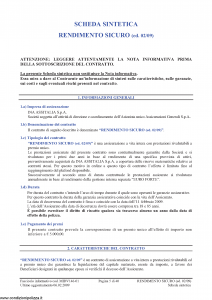 Ina Assitalia - Rendimento Sicuro - Modello midv146-01 Edizione 06-02-2009 [40P]