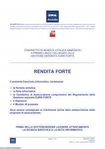 Ina Assitalia - Rendita Forte - Modello midv211 Edizione 31-05-2013 [30P]