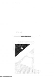 Intercontinentale - Globale Per Fabbricati Civiili - Modello 08.518-5 Edizione 11-1994 [21P]