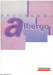 Intercontinentale - Programma Albergo - Modello 08.582-6 Edizione 06-1991 [SCAN] [27P]