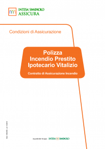 Intesa Sanpaolo Assicura - Polizza Incendio Prestito Ipotecario Vitalizio - Modello 186235d Edizione 12-2018 [23P]
