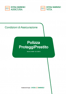 Intesa Sanpaolo Assicura - Polizza Proteggi Prestito - Modello 185904 Edizione 12-2018 [51P]