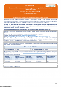 Intesa Sanpaolo Assicura - Proteggi Salute - Modello nd Edizione 15-12-2018 [9P]