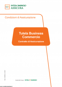 Intesa Sanpaolo Assicura - Tutela Business Commercio - Modello ca186296 Edizione 12-2018 [69P]