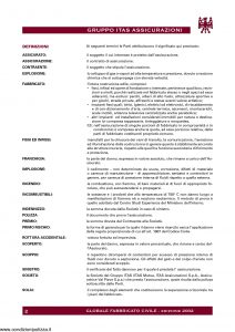 Itas Assicurazioni - Globale Fabbricato Civile - Edizione 2002 [21P]