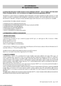 L Assicuratrice Italiana Vita - Bcc Agrobresciano Garantito - Modello aiv7506 Edizione 16-12-2008 [30P]