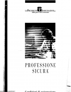 La Previdente - Professione Sicura - Modello nd Edizione nd [SCAN] [44P]