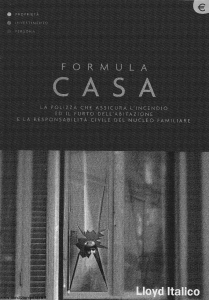 Lloyd Italico - Formula Casa - Modello s01l-437 Edizione 01-2002 [50P]