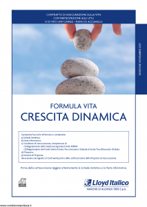 Lloyd Italico - Formula Vita Crescita Dinamica - Modello s11l-117 Edizione 11-2011 [54P]