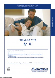 Lloyd Italico - Formula Vita Mix - Modello s11l-137 Edizione 04-2011 [56P]