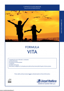 Lloyd Italico - Formula Vita - Modello s11l-219 Edizione 01-12-2012 [28P]