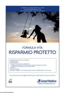 Lloyd Italico - Formula Vita Risparmio Protetto - Modello s11l-116 Edizione 10-2010 [58P]