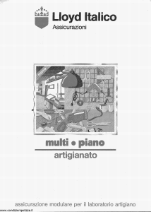 Lloyd Italico - Multi Piano Artigianato - Modello s01l-210 Edizione 07-1993 [34P]