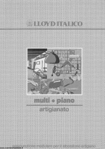 Lloyd Italico - Multi Piano Artigianato - Modello s01l-221 Edizione nd [29P]