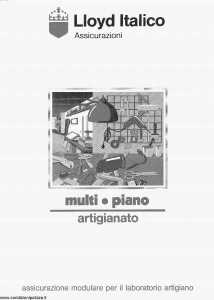 Lloyd Italico - Multi Piano Artigianato - Modello s01l-222 Edizione 01-1991 [28P]