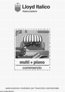Lloyd Italico - Multi Piano Commercio - Modello s01l-207 Edizione 09-1992 [29P]