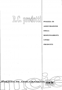 Meie - Rc Prodotti - Modello t8131h1 Edizione 10-1996 [SCAN] [7P]