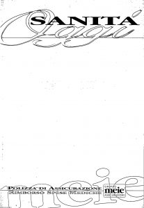 Meie - Sanita' Oggi Rimborso Spese Mediche - Modello t8020f3 Edizione 04-1996 [SCAN] [30P]