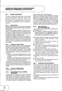 Meie Aurora - 6 In Salute Polizza Invalidita' Permanente Da Malattia - Modello u1603a Edizione 06-2001 [SCAN] [13P]