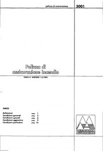 Meie Aurora - Polizza Incendio - Modello u3001a Edizione 06-2001 [SCAN] [18P]