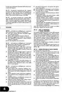 Meie Aurora - Polizza Assicurazione Responsabilita' Civile Del Vettore Stradale Danni Merci Trasportate - Modello u0566a Edizione 06-2001 [SCAN] [10P]