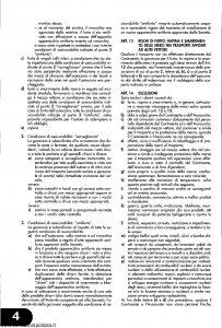 Meie Aurora - Polizza Assicurazione Trasporti Terresti Stipulata Dallo Spedizioniere - Modello u0569a Edizione 06-2001 [SCAN] [14P]