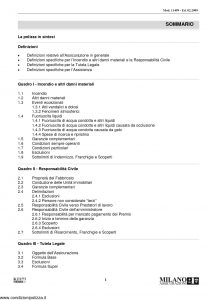 Milano Assicurazioni - Difesa Piu' Fabbricati Full - Modello 11499 Edizione 02-2009 [38P]