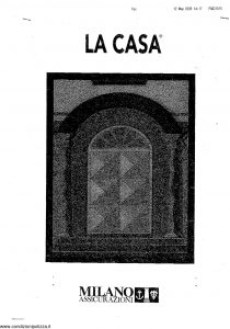 Milano Assicurazioni - La Casa - Modello 0924 Edizione 06-1992 [SCAN] [14P]