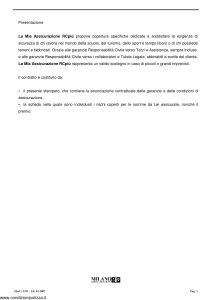 Milano Assicurazioni - La Mia Assicurazione Rc Piu' - Modello 11351 Edizione 01-2007 [66P]