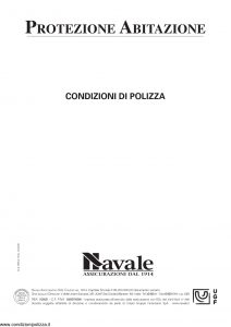 Navale - Protezione Abitazione - Modello Pabl01 Edizione 02-2009 [30P]