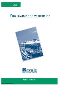 Navale - Protezione Commercio Furto Cristalli - Modello PCA02 Edizione 02-2009 [14P]