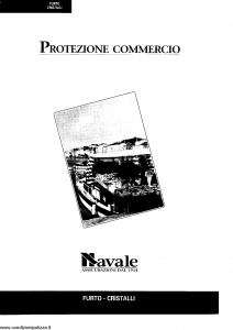 Navale - Protezione Commercio Furto Cristalli - Modello pca02 Edizione 07-2008 [SCAN] [12P]