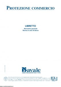 Navale - Protezione Commercio - Modello PCL01 Edizione 02-2009 [19P]