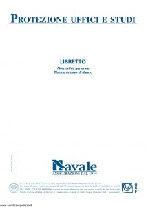 Navale - Protezione Uffici E Studi - Modello PUL01 Edizione 02-2009 [16P]