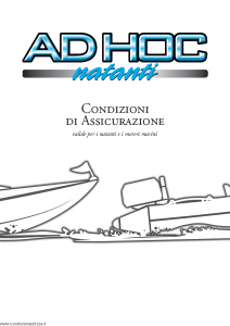 Nuova Tirrena - Ad Hoc Natanti - Modello 12.34 Edizione 10-2001 [20P]