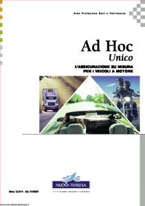 Nuova Tirrena - Ad Hoc Unico - Modello 12.014 Edizione 07-2007 [70P]