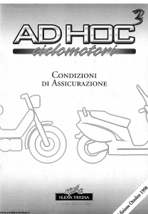 Nuova Tirrena - Ah Hoc Ciclomotori - Modello 12.44 Edizione 10-1998 [SCAN] [34P]