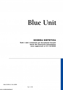 Nuova Tirrena - Blue Unit - Modello 26.591-a Edizione 04-2006 [54P]