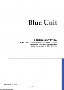 Nuova Tirrena - Blue Unit - Modello 26.591-a Edizione 04-2007 [54P]