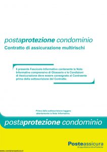 Poste Assicura - Posta Protezione Condominio - Modello 0047 Edizione 12-2010 [32P]
