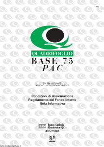 Quadrifoglio - Base 75 Pac - Modello s70339-moass0066 Edizione 03-2004 [20P]