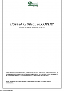 Quadrifoglio - Doppia Chance Recovery - Modello axv-dc-dc09 Edizione 06-2009 [26P]