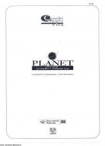 Quadrifoglio - Planet Plus - Modello s70201-m3av0021 Edizione 09-1999 [SCAN] [8P]